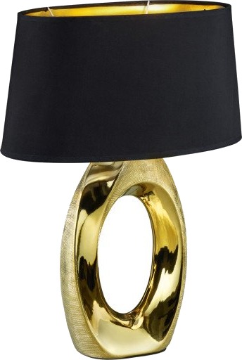Trio Lighting Taba bordlampe gull 52 cm Trio Lighting Taba bordlampe gull 52 cm