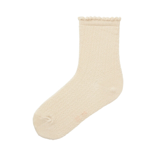 Lil Atelier Lil’ Atelier Dalfi knee sock – turtledove 22/24