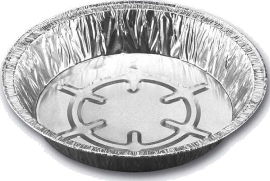 Foliebakke Plus Pack Rund Kapacitet 158 Ø 121 Højde 20 Aluminium Aluminium Pakke Med 2400 Stk