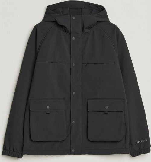 Les Deux Shell Jacket Black Les Deux Shell Jacket Black