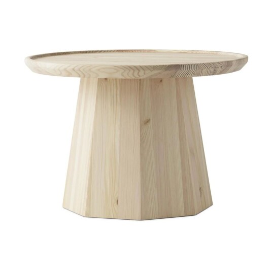 Normann Copenhagen Pine table large sidebord Ø 65 cm H: 44,5 cm Pine