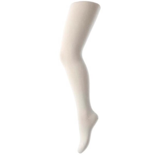 MP 326 Cotton Plain Tights 432 Show White 2 år/90