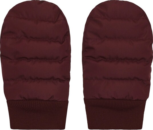 En Fant Mittens Burgundy 4 6Y