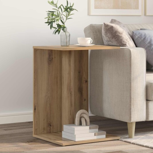 vidaXL Sidetabell Artisan Eik 45 x 40 x 62,5 cm Konstruert tre vidaXL Sidetabell Artisan Eik 45 x 40 x 62,5 cm Konstruert tre