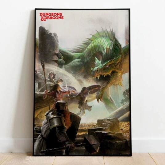 Dungeons and Dragons Plakat Adventure - 91,5 x 61 cm Dungeons and Dragons Plakat Adventure - 91,5 x 61 cm