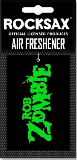 Rocksax Rob Zombie Rob Zombie Logo Air Freshener Vanilla 78990053