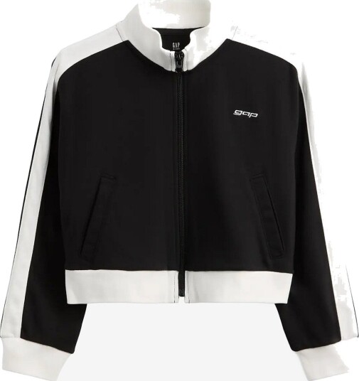 GAP Full-Zip Track Jacket From The Gap Collection - BLACK - 104/110