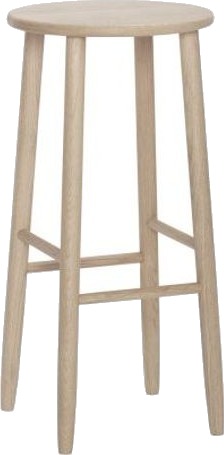 Hübsch Acorn Barstol H72 cm Natur