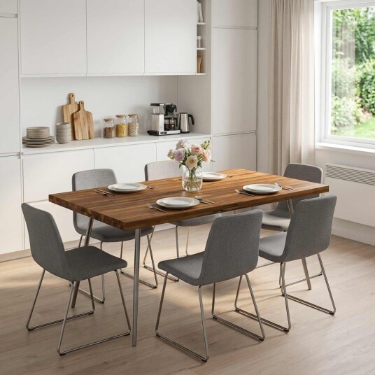vidaXL Rektangulær Bordplate 110 x 70 x 3,2 cm Rektangulær
