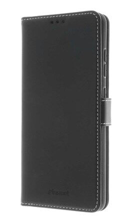 Insmat Exclusive Flip-deksel for Samsung Galaxy A33 5G - Ekte Skinn, Svart