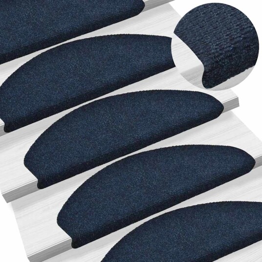  Selvklebende trappematter 20 stk marineblå 65x21x4 cm 8721288457721