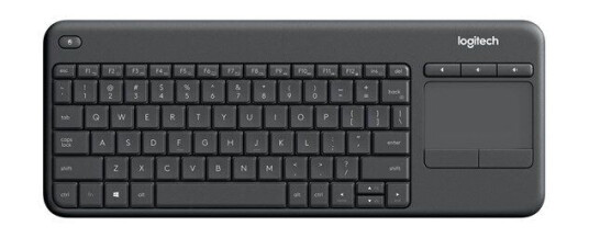 Logitech Wireless Touch Keyboard K400 Plus - Tastatur - Tsjekkisk - Svart Logitech Wireless Touch Keyboard K400 Plus - Tastatur - Tsjekkisk - Svart