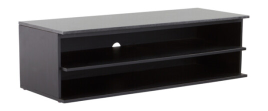 Jotex TINO sidebord 45x120 cm Svart/granitt 1584392-02-250 1596377-02-0