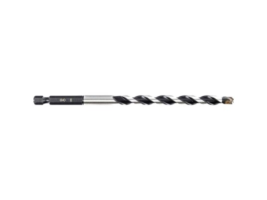 C.K T3114 0815 Hardmetall Multibor 8 Mm Total Lengde 150 Mm Sekskant Skaft 1 Stk. C.K T3114 0815 Hardmetall Multibor 8 Mm Total Lengde 150 Mm Sekskant Skaft 1 Stk.