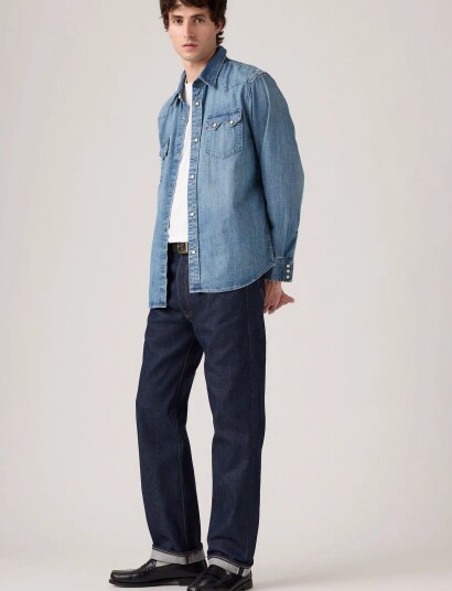 Levi"s® 501 Levisoriginal Hudson Selve   Navy   28 x 32