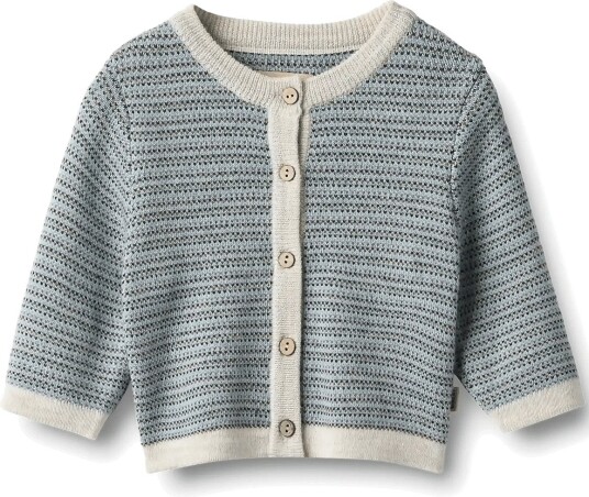 Wheat Knit Cardigan Nico BLUEY 80