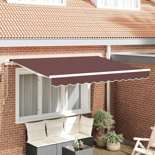 Markise Erstatning Stoff for 3x2 m Ramme Brun
