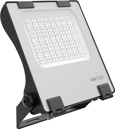 Santana Flomlys 150W 20280Lm 4000K Dali Asymmetriske Linser Sort Hus 1,5 M Kabel