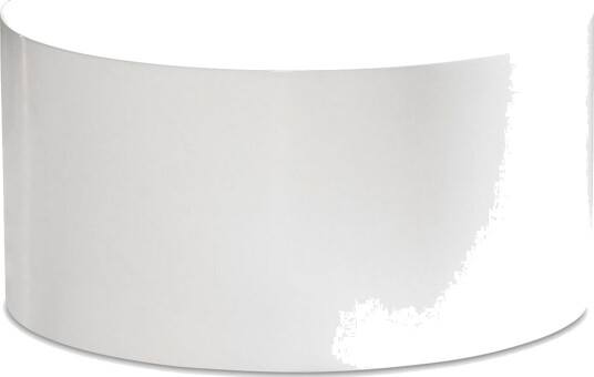 Sofabord Wohnling MONOBLOC rund 60 cm, moderne stil Hvit - Hvit