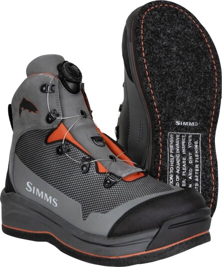 Simms Guide Boa Boot Felt Slate Simms Guide Boa Boot Felt Slate