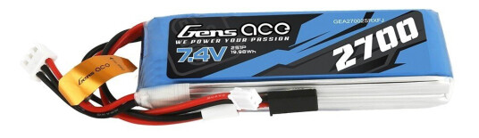 Gens 2s  2700mAh - Gens Ace TX Futaba