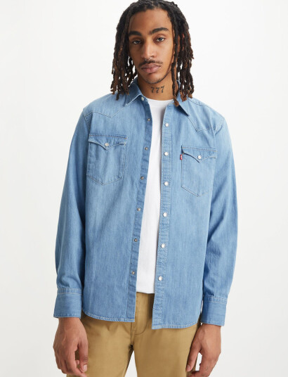 Levi"s® Barstow Western Standard Esta - Blue - XS