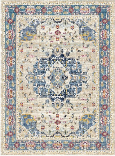 Wilton teppe Siliana blå Størrelse: 160 x 230 cm