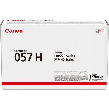 Canon 057 H høykapasitets svart original tonerpatron