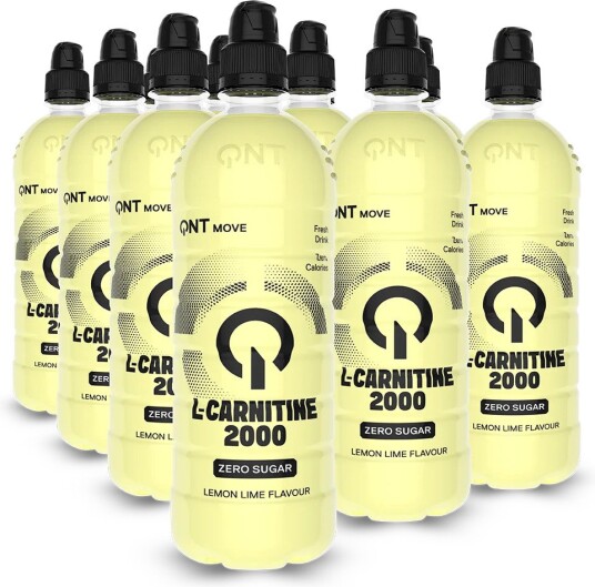 QNT L-Carnitine 2000 mg Drink 12 x 700 ml Lemon Lime