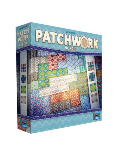 Asmodee Patchwork Nordic Brettspill for 2 Spillere - Årets Julklapp Asmodee Patchwork Nordic Brettspill for 2 Spillere - Årets Julklapp