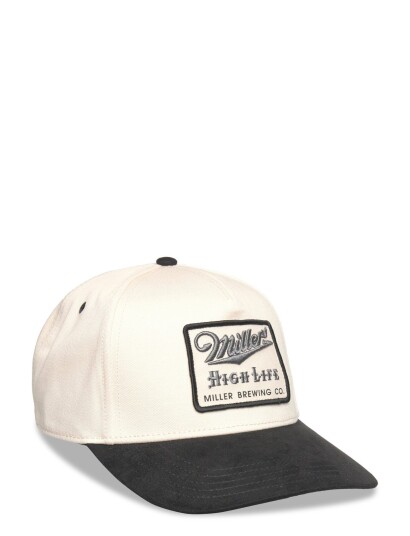 American Needle Miller High Life Ivory/Black Wrangler American Needle Cream ONE SIZE