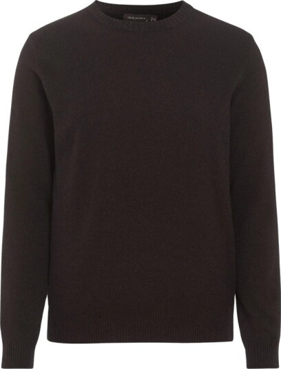 Oscar Jacobson Valter Roundneck - Brown - XXL