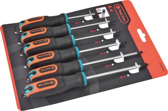 SKRUTREKKERSETT TORX 6 DELER SKRUTREKKERSETT TORX 6 DELER