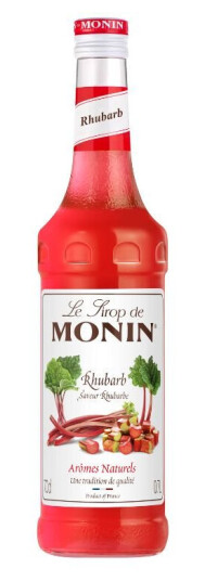 Monin Syrup Rhubarb / Rabarber Fl 70