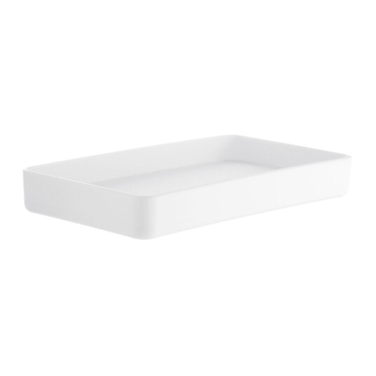 Beslagsboden Satin 580 Såpekopp/fat Hvit Matt