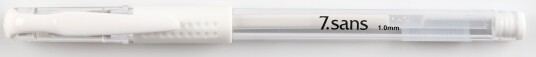 Rollerball 7sans gel met 1mm hvit Rollerball 7sans gel met 1mm hvit