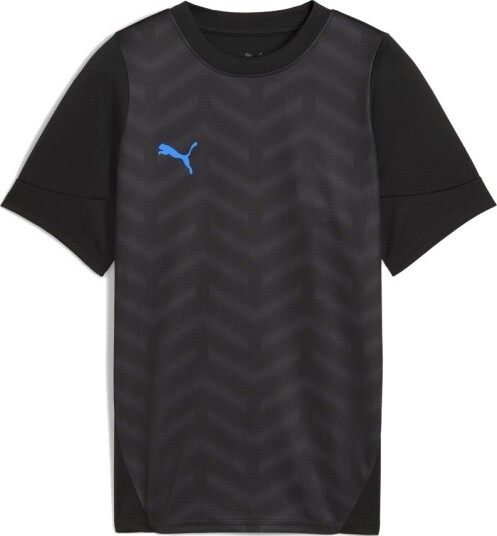 PUMA Trenings T skjorte Individualcup PUMA Svart/ultra Blue Barn størrelse 152 cm