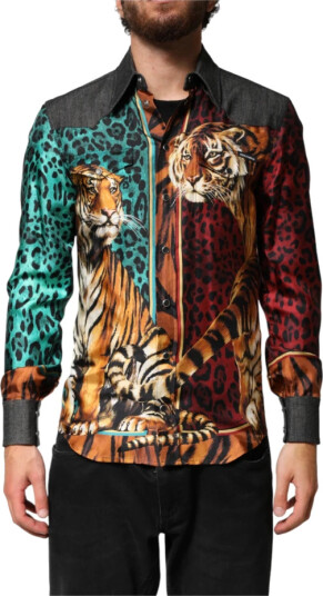 Dolce & Gabbana Herre Skjorter Flerfarget S,