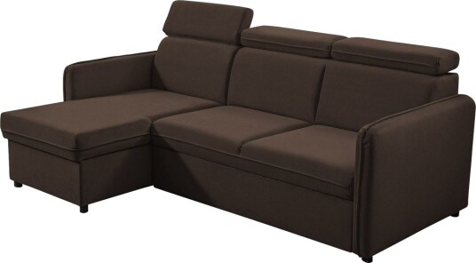 Fredrik Sofa med Sjeselong 3 seter Brun Fredrik Sofa med Sjeselong 3 seter Brun