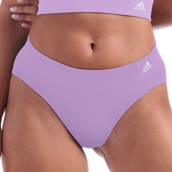 Adidas Truser Sport 3D Rib Hipster Lyslilla Large Dame