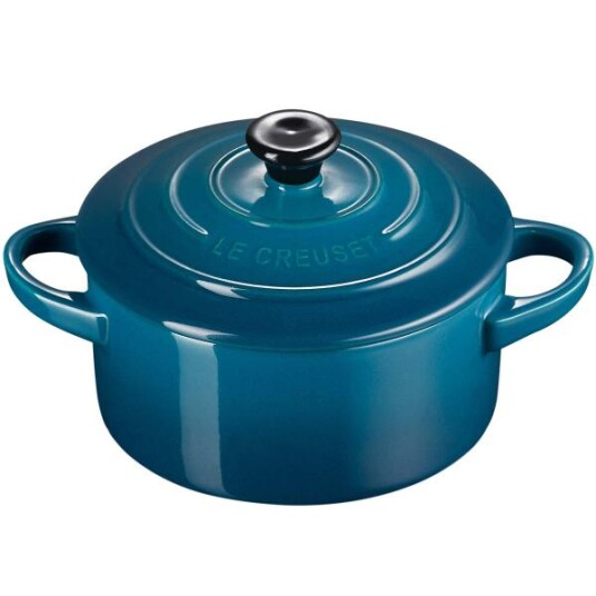 Le Creuset  Minigryte ildfast form 10 cm deep teal