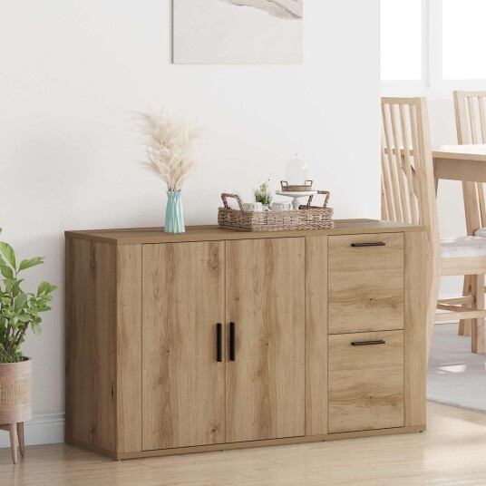 Serviesskap Artisan Eik 100 x 33 x 59,5 cm Konstruert tre