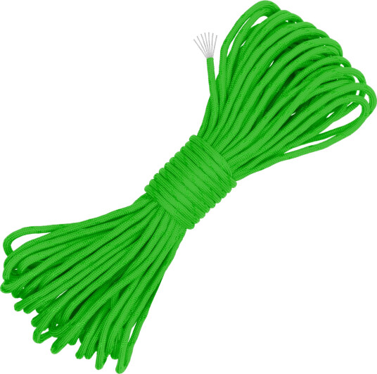 Fallskjermline Paracord 550 30 meter Green