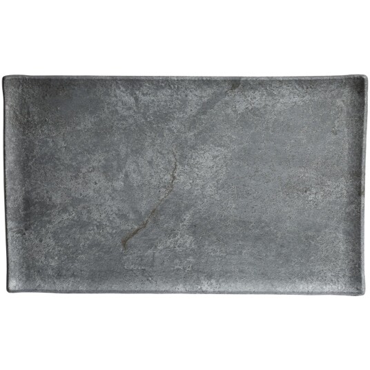 VEGA Fat Clawson med kant; Størrelse GN 1/1, 53x32.5x2 cm (LxBxH); Grå; Rektangulær; 3 Stykk / Forpakning