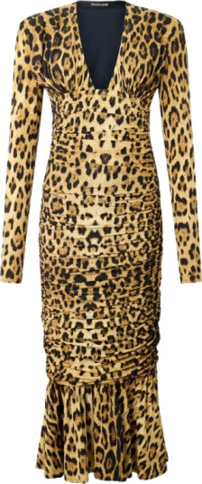 Roberto Cavalli Dame Kjoler Brun S, Roberto Cavalli Dame Kjoler Brun S,