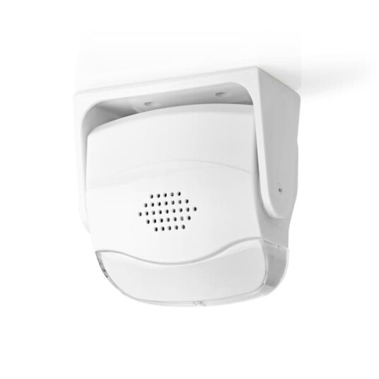 Nedis Bevegelsesdetektor Alarm Batteri 3x AAA Hvit 80 dB Tak/Vegg Nedis Bevegelsesdetektor Alarm Batteri 3x AAA Hvit 80 dB Tak/Vegg