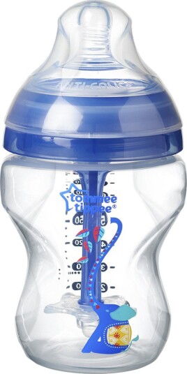 Tommee Tippee Tåteflaske 260ml Fra 0 Mnd Blå