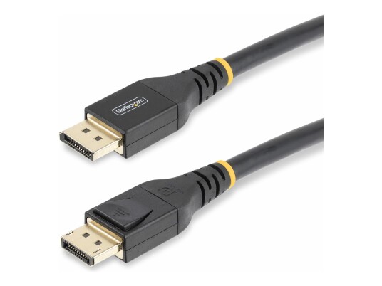 StarTech 50ft (15m) VESA-Certified Active DisplayPort 1.4 Cable, DP8K w/HBR3/HDR10/MST/DSC 1.2/HDCP 2.2, 8K 60Hz, 4K 120Hz Video - Active DP 1.4 Cable