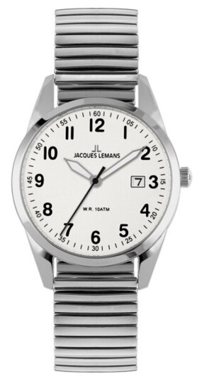Jacques Lemans Vienna 1-2005F - Herre - 40 mm - Analog - Kvarts urverk - Mineralglas