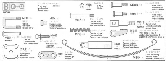 Tamiya B Bag 9415144 Tamiya B Bag 9415144